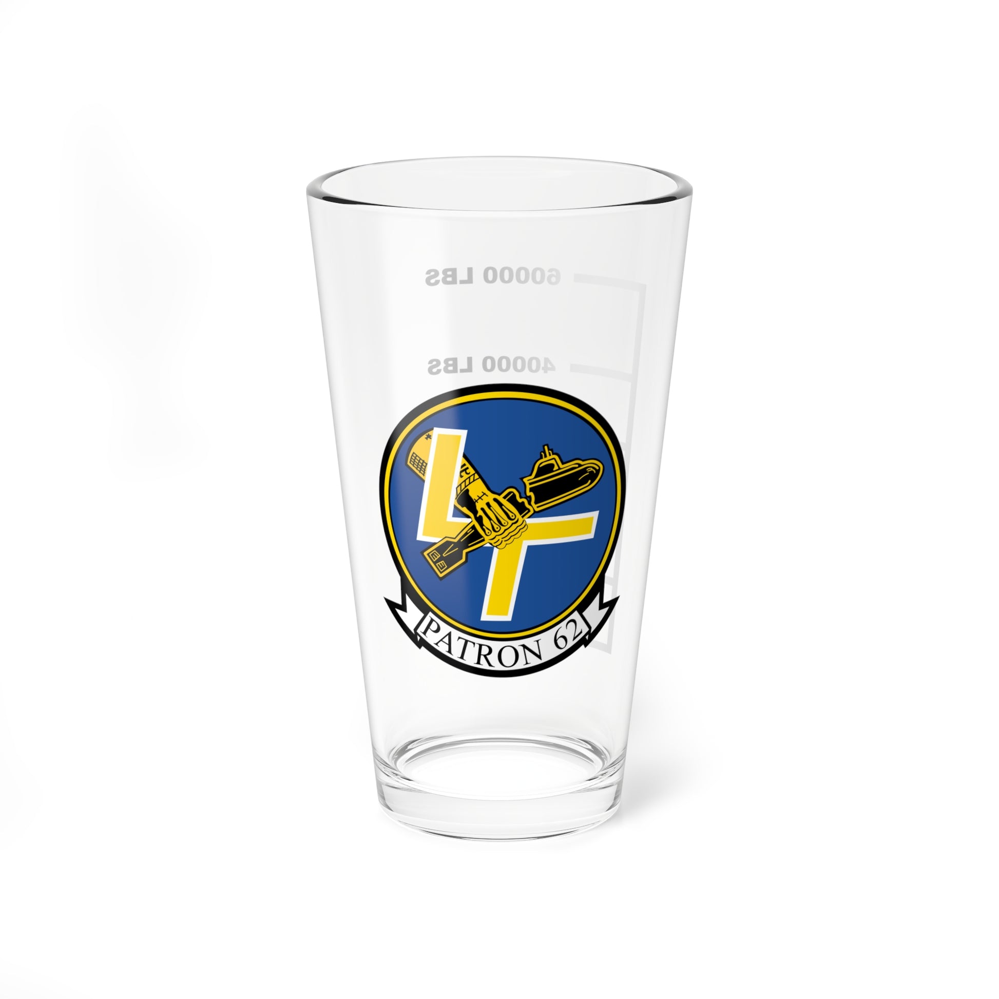 VP-62 "Broadarrows" Fuel Low Pint Glass