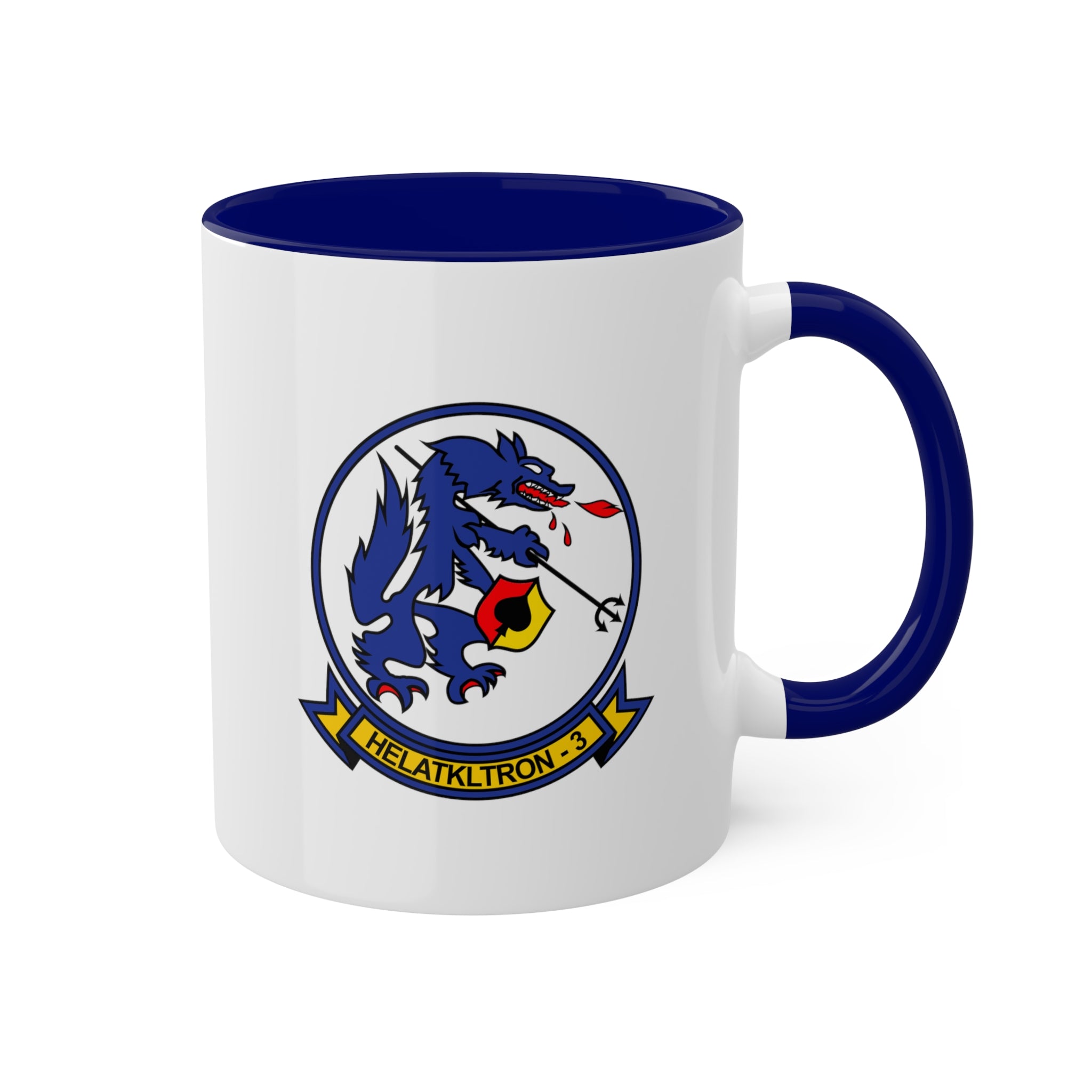 HA(L)-3 "Seawolves" Naval Aviator 10oz. Mug, Navy Helicopter Attack Squadron flying the H-1 - Shop at Hippy's Goodness
