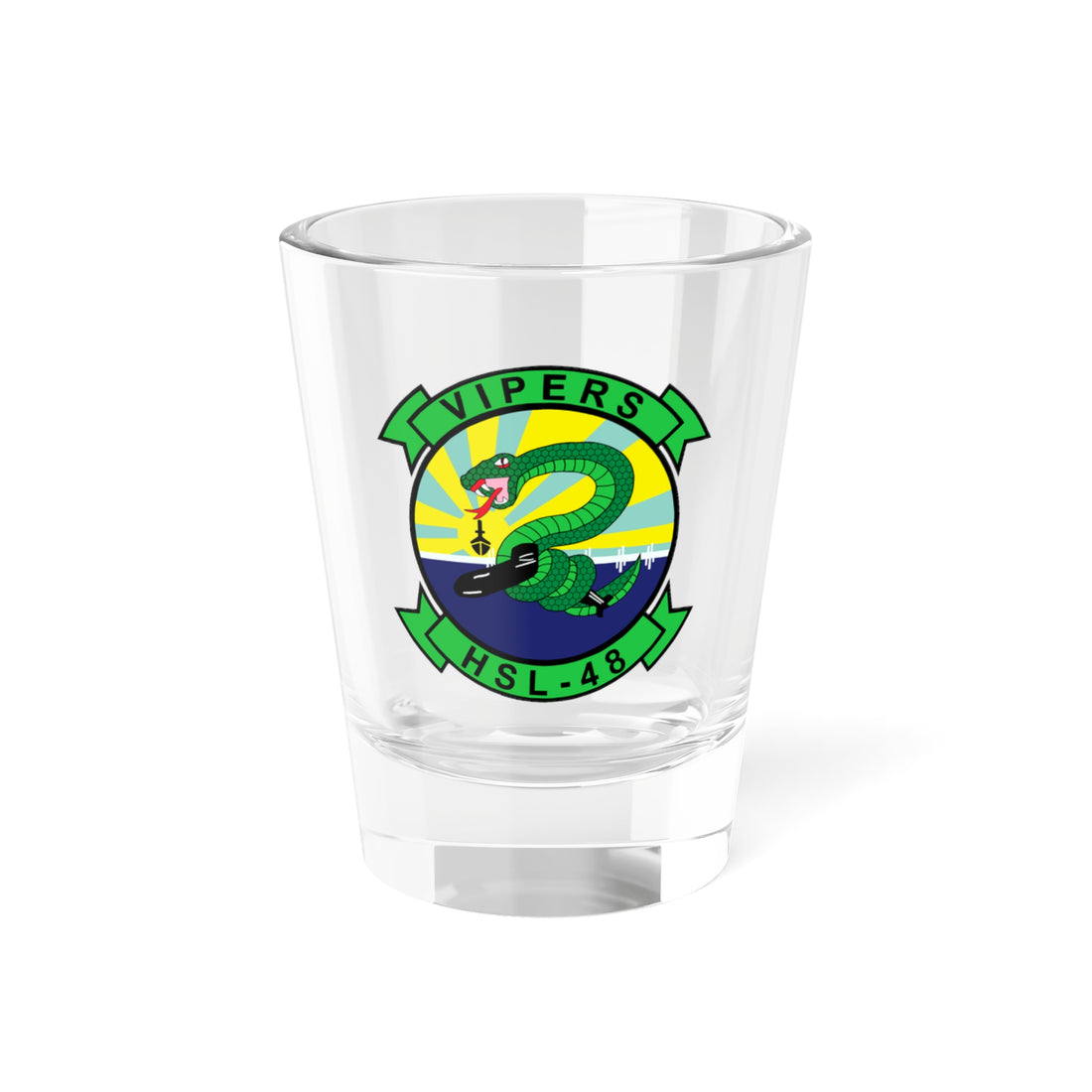 HSL-48 Vipers Shot Glass