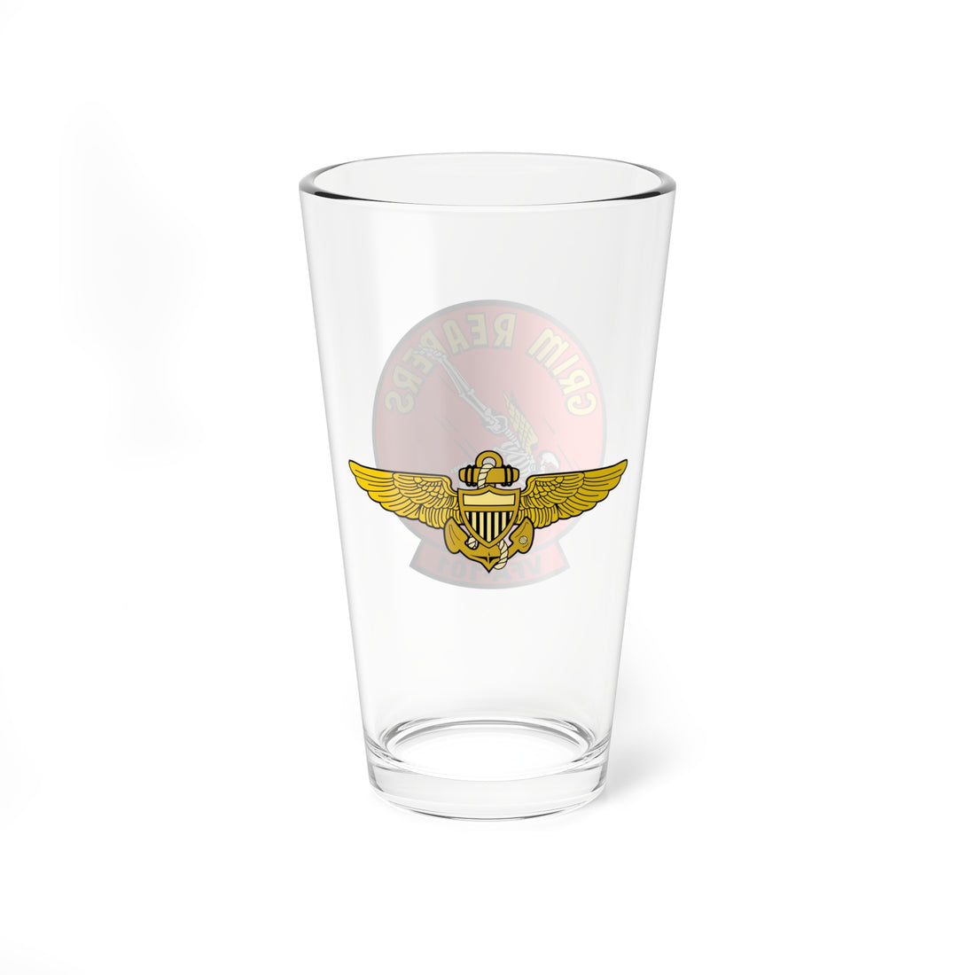 VFA-101 The Grim Reapers Aviator Pint Glass 