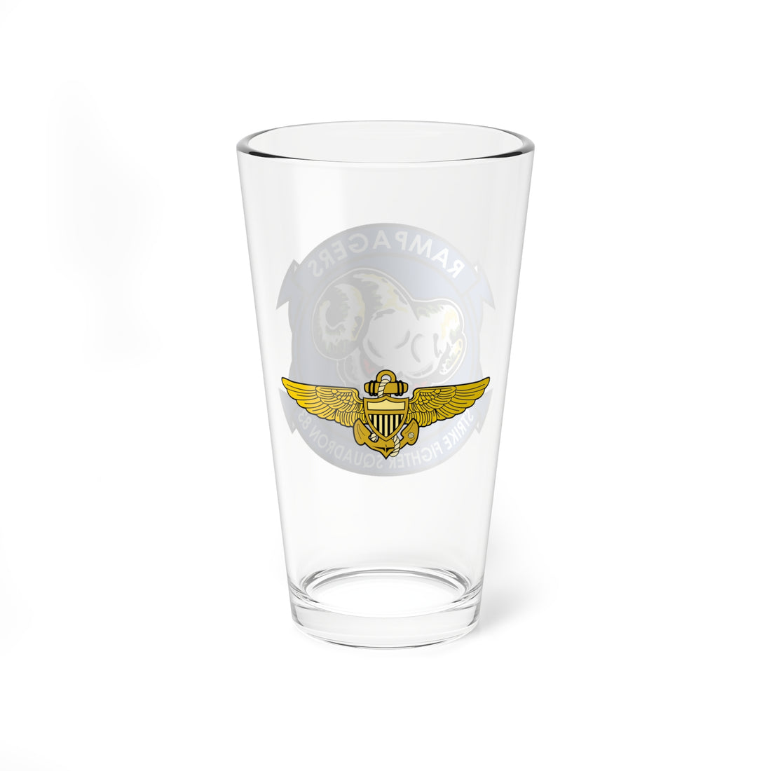 VFA-83 Rampagers Aviator Pint Glass 