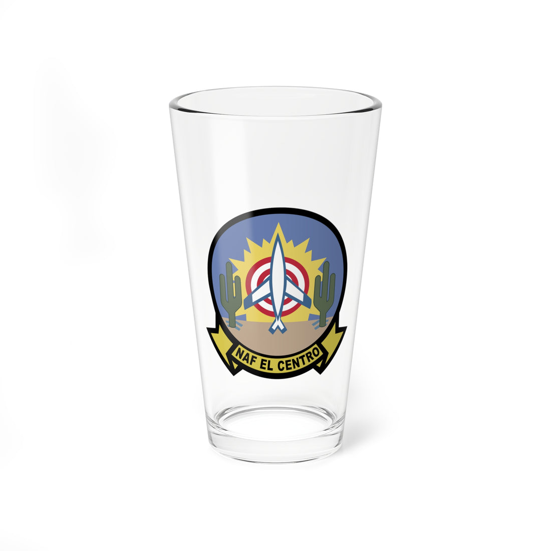 Hippy's Goodness Naval Air Facility El Centro Pint Glass