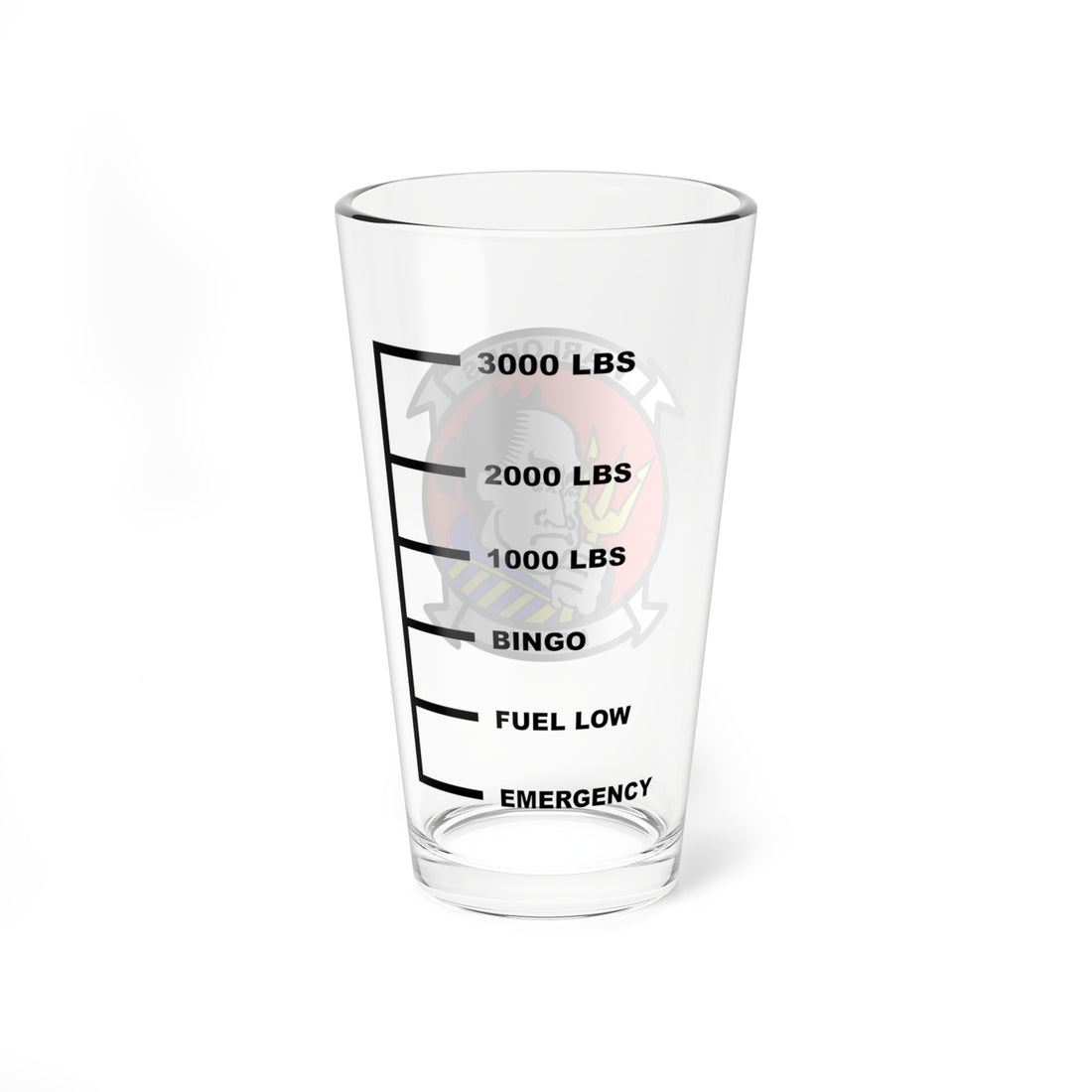  HSL-51 Warlords Pint Glass