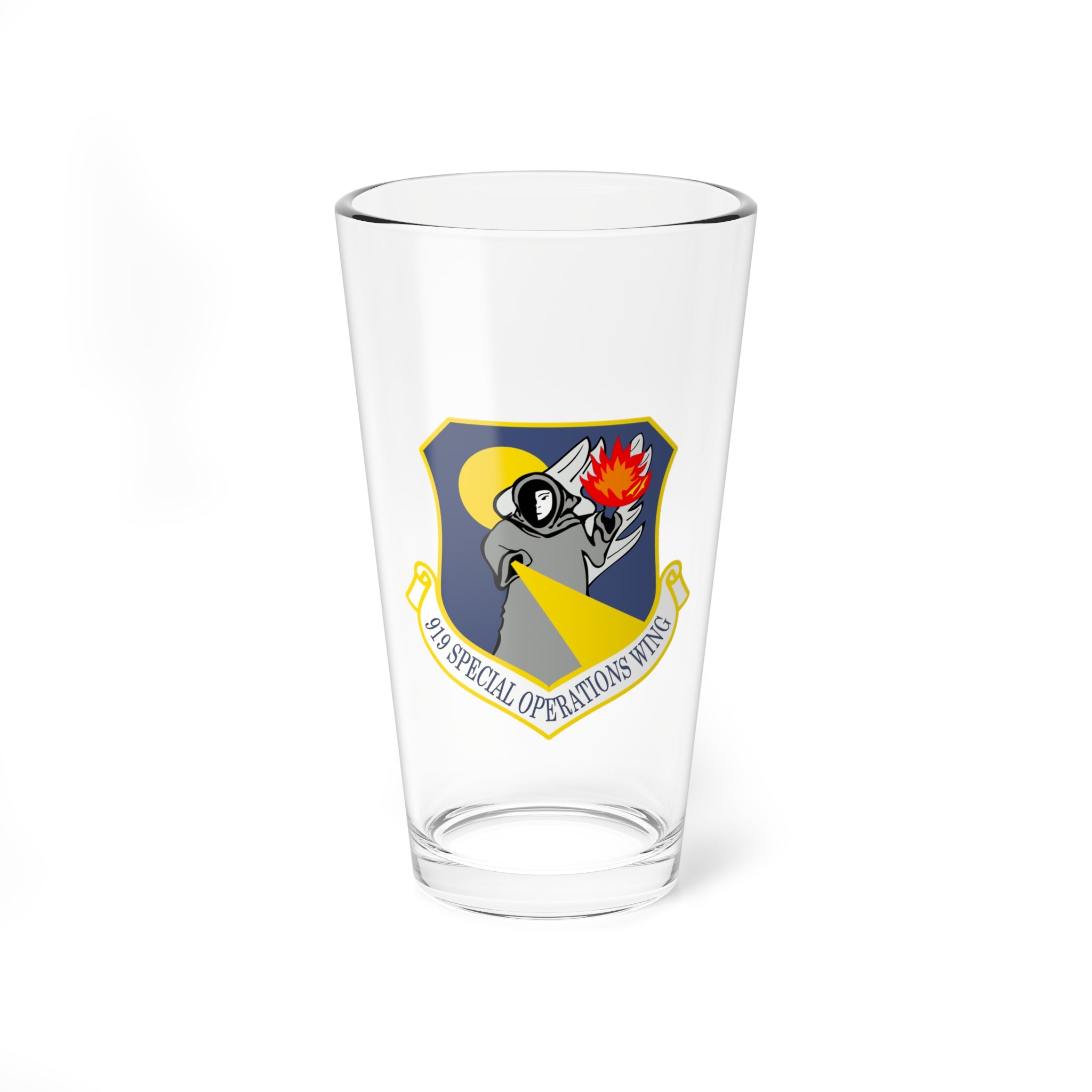 919 SOW -no wings- Pint Glass, USAF Reserve Special Operations