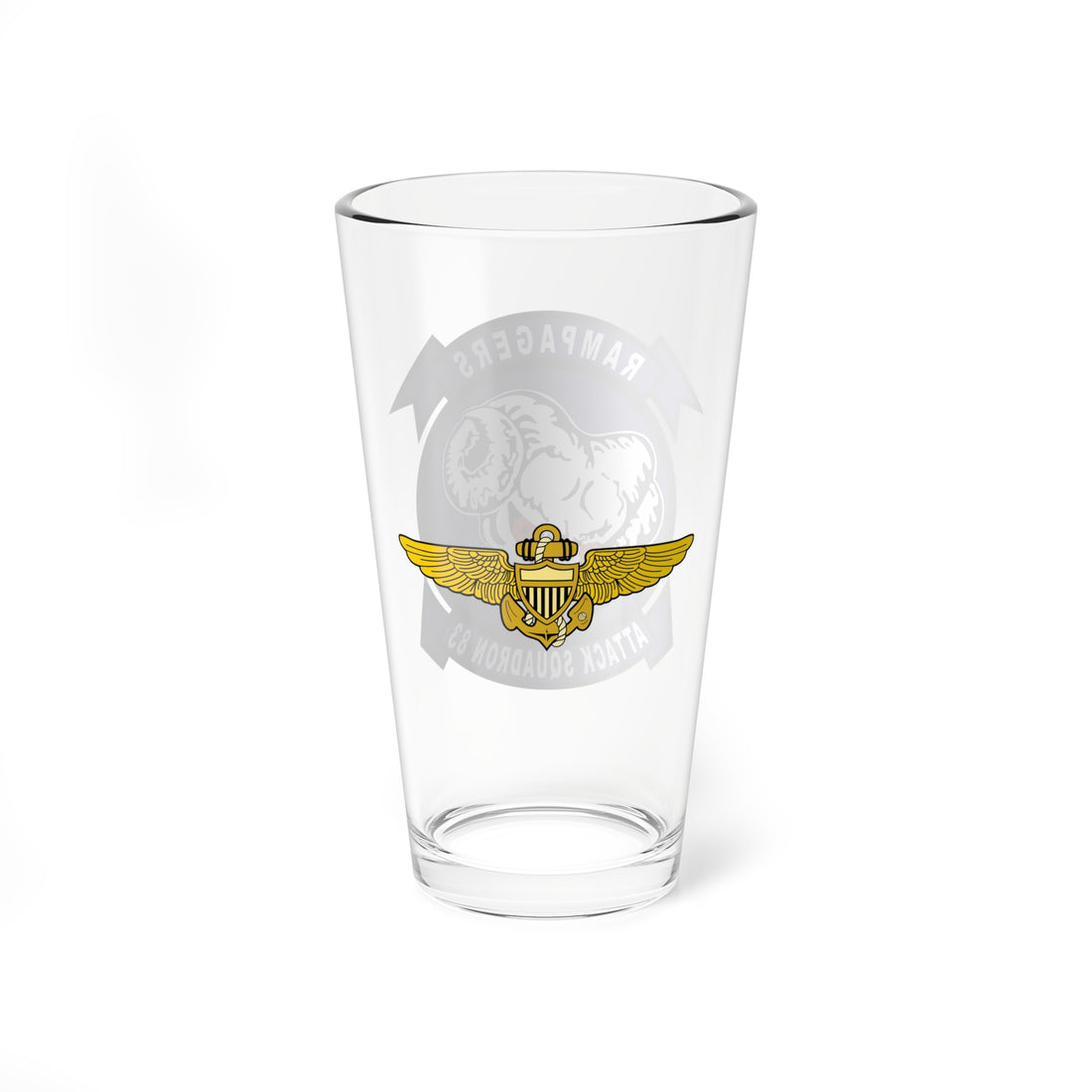 VA-83 Rampagers Aviator Pint Glass