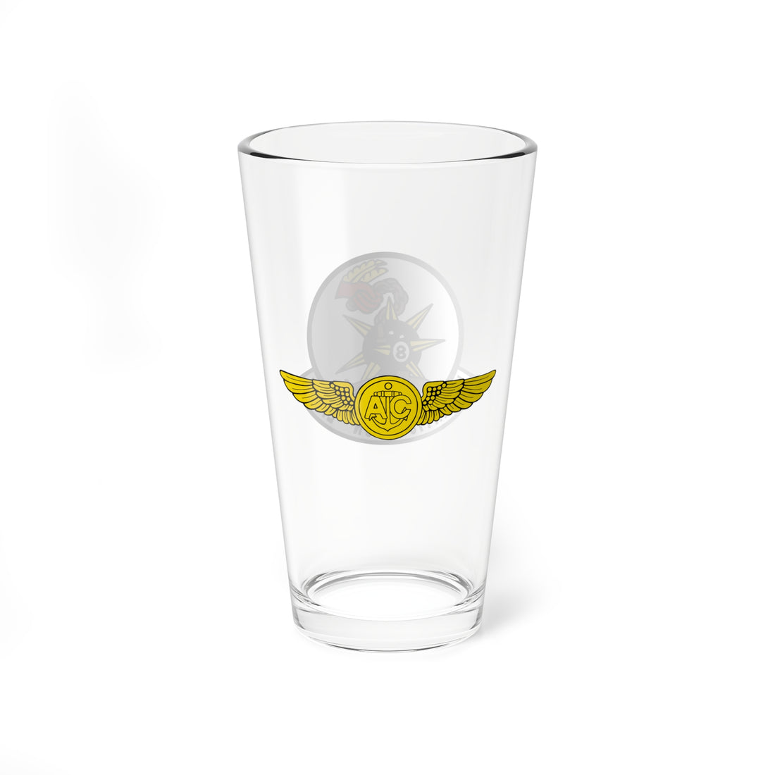 HS-8 Eightballers Aircrewman Pint Glass