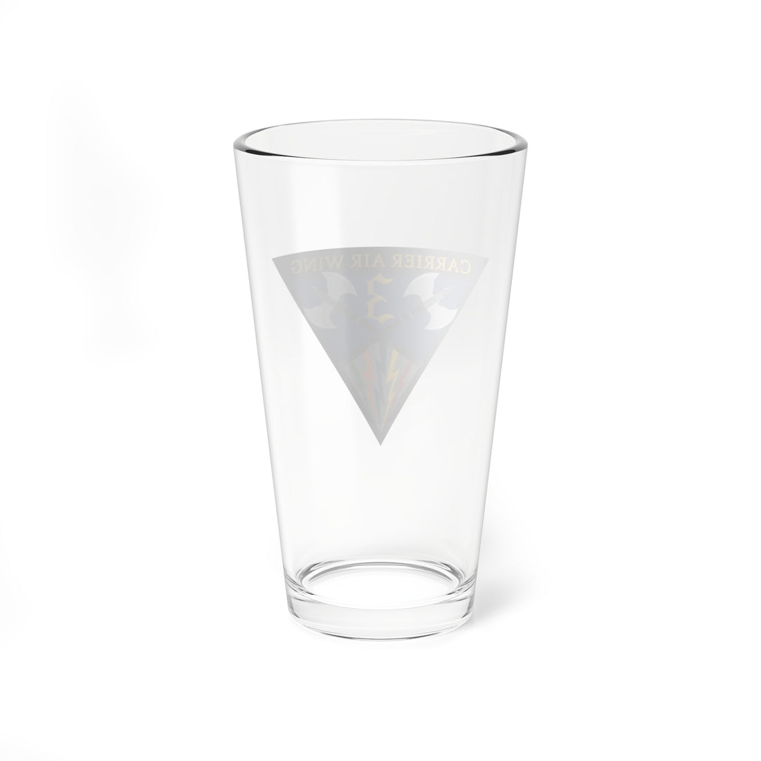 CVW-3 Current Logo Pint Glass, Navy Carrier Air Wing Three
