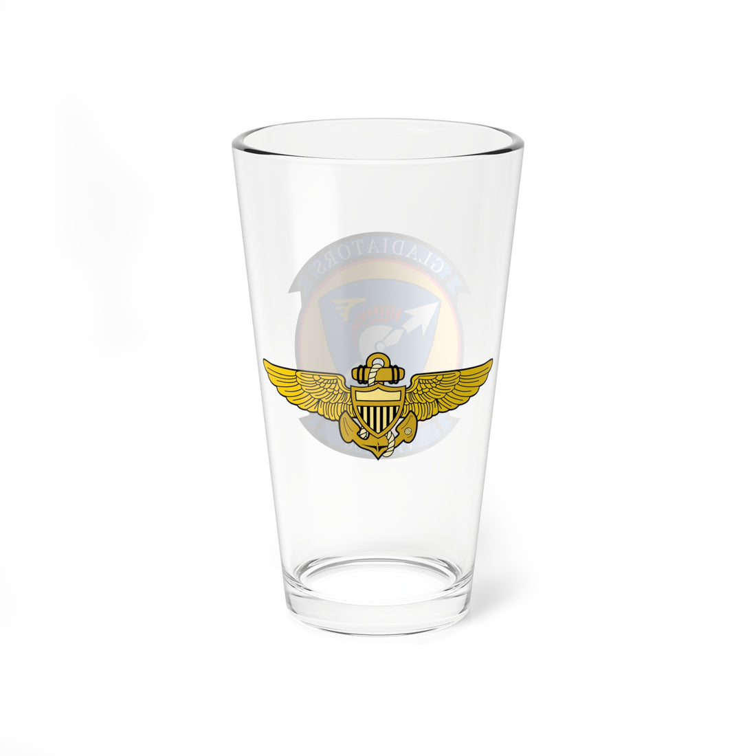 VFA-106 Gladiators Pilot Pint Glass