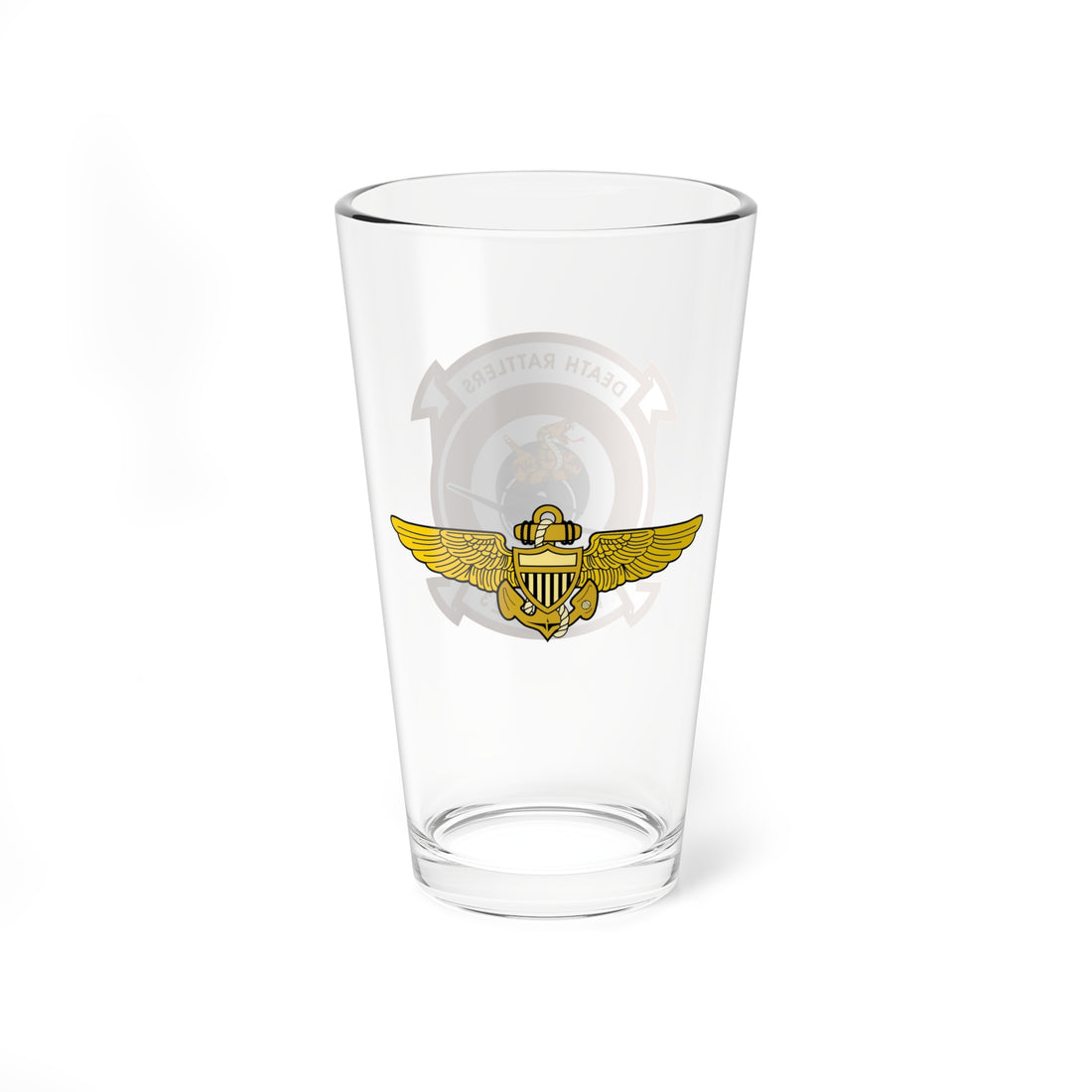 VMFA-323 Death Rattlers Aviator Pint Glass 16oz