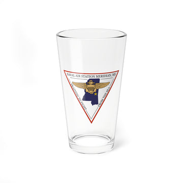 Naval Air Station Meridian Pint Glass, US Navy Air Station in for Jet Training