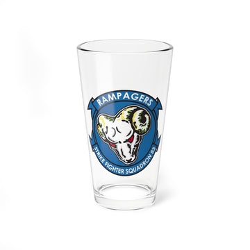 VFA-83 Rampagers Aviator Pint Glass 