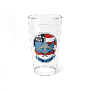 204th Military Intel BN Pint Glass, US Army Intelligence Battalion flying the Global 6500