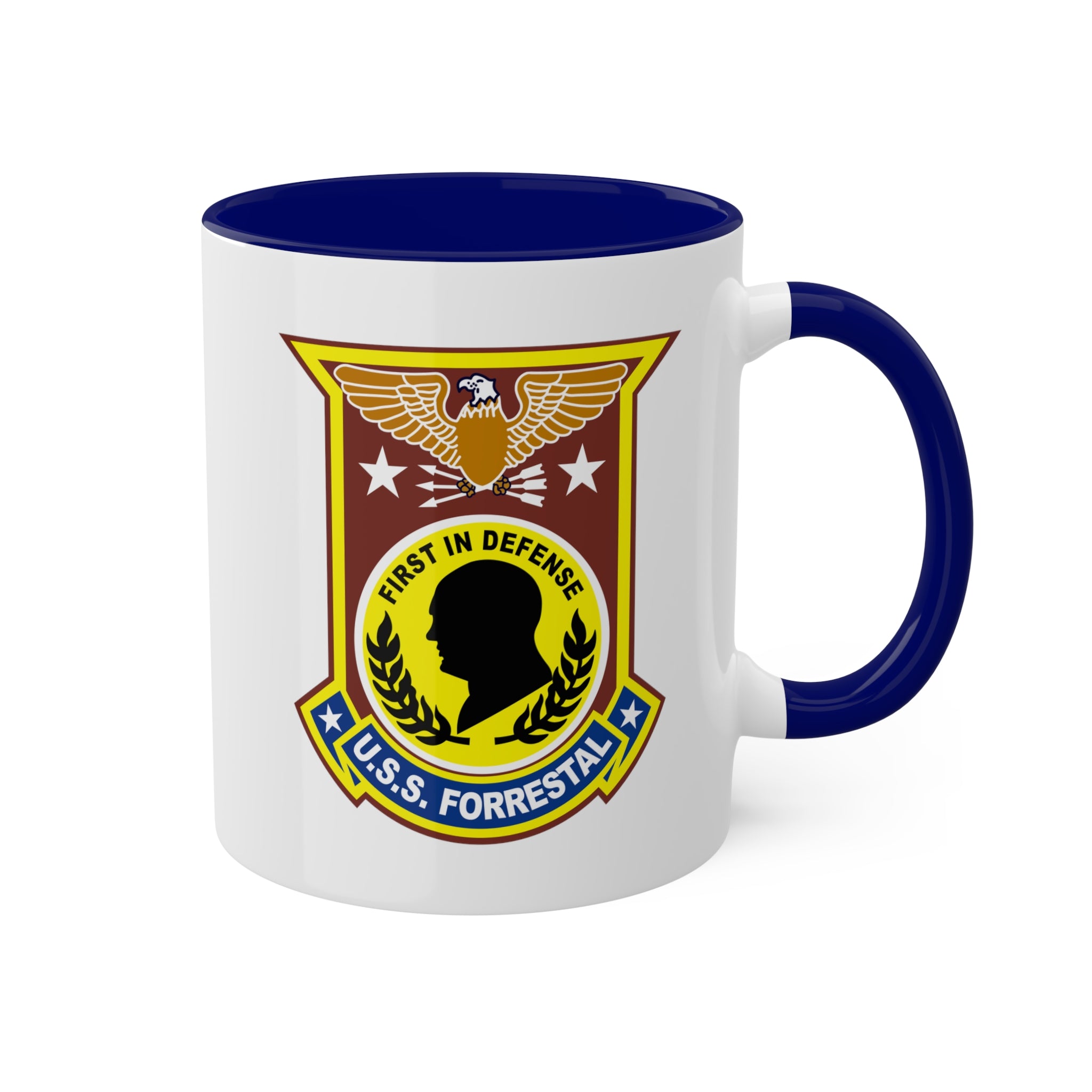 USS Forrestal ESWS Pin 10oz. Coffee Mug