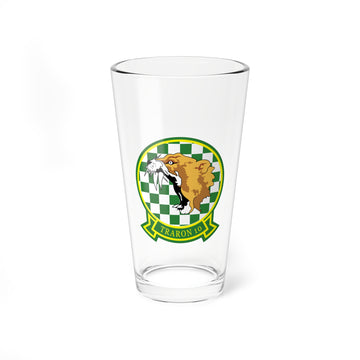 Personalized VT-10 "Wildcats" NFO Wings Pint Glass, 16oz, Navy Naval Flight Officer Training Squadron flying the T-6 Texan II