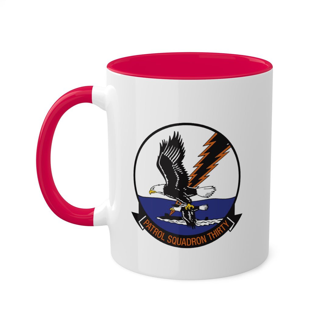 VP-30 "Pro's Nest" Naval Aircrewman Wings 10oz. Coffe Mug, Navy Maritime Patrol Replacement Squadron flying the P-3 Orion and P-8 Poseidon