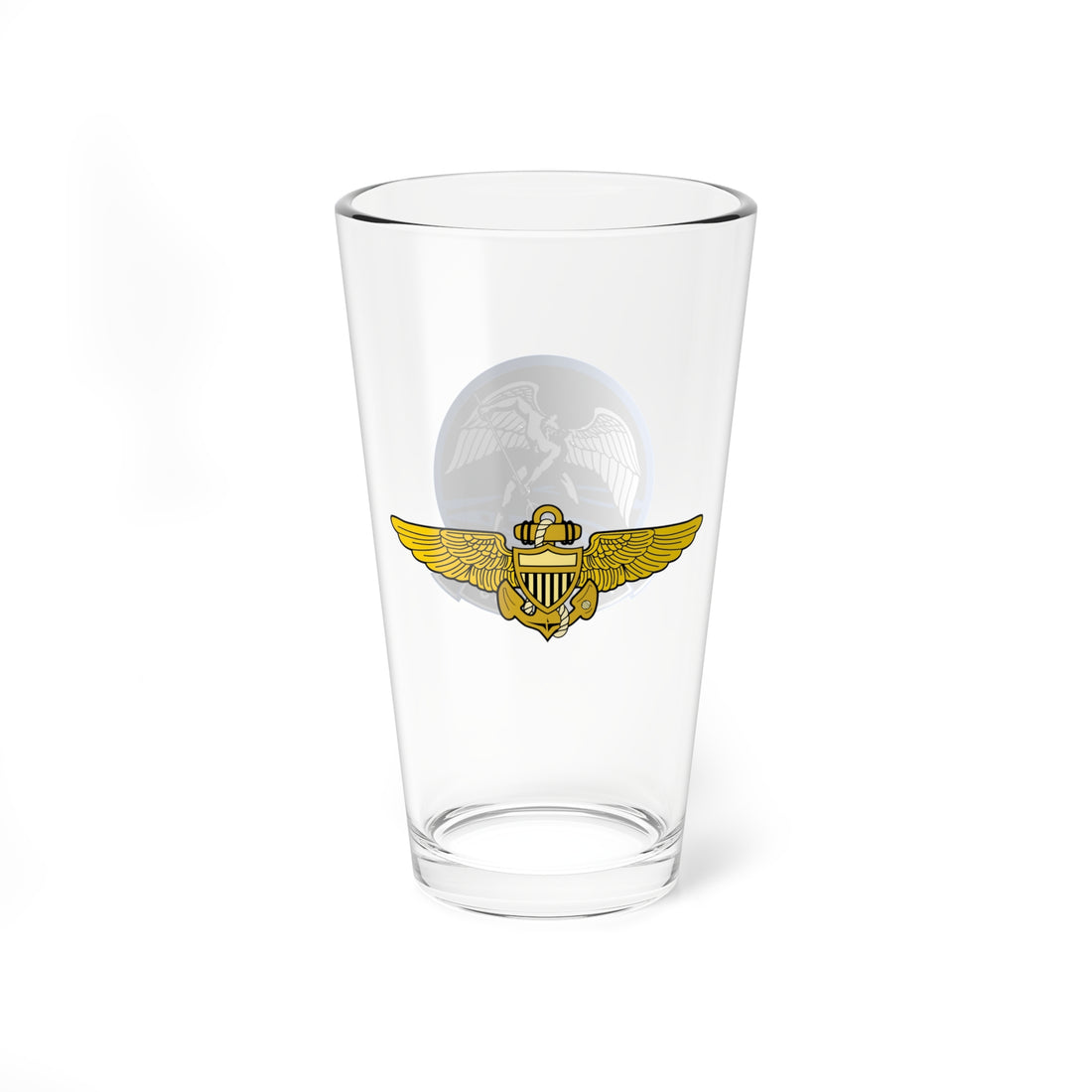 VP-65 Tridents Aviator Pint Glass, Navy Maritime Patrol Squadron Flying the P-3 Orion - Shop at Hippy's Goodness