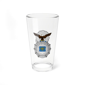 USAF Police Pint Glass, USAF Police First Responders - Shop at Hippy's Goodness