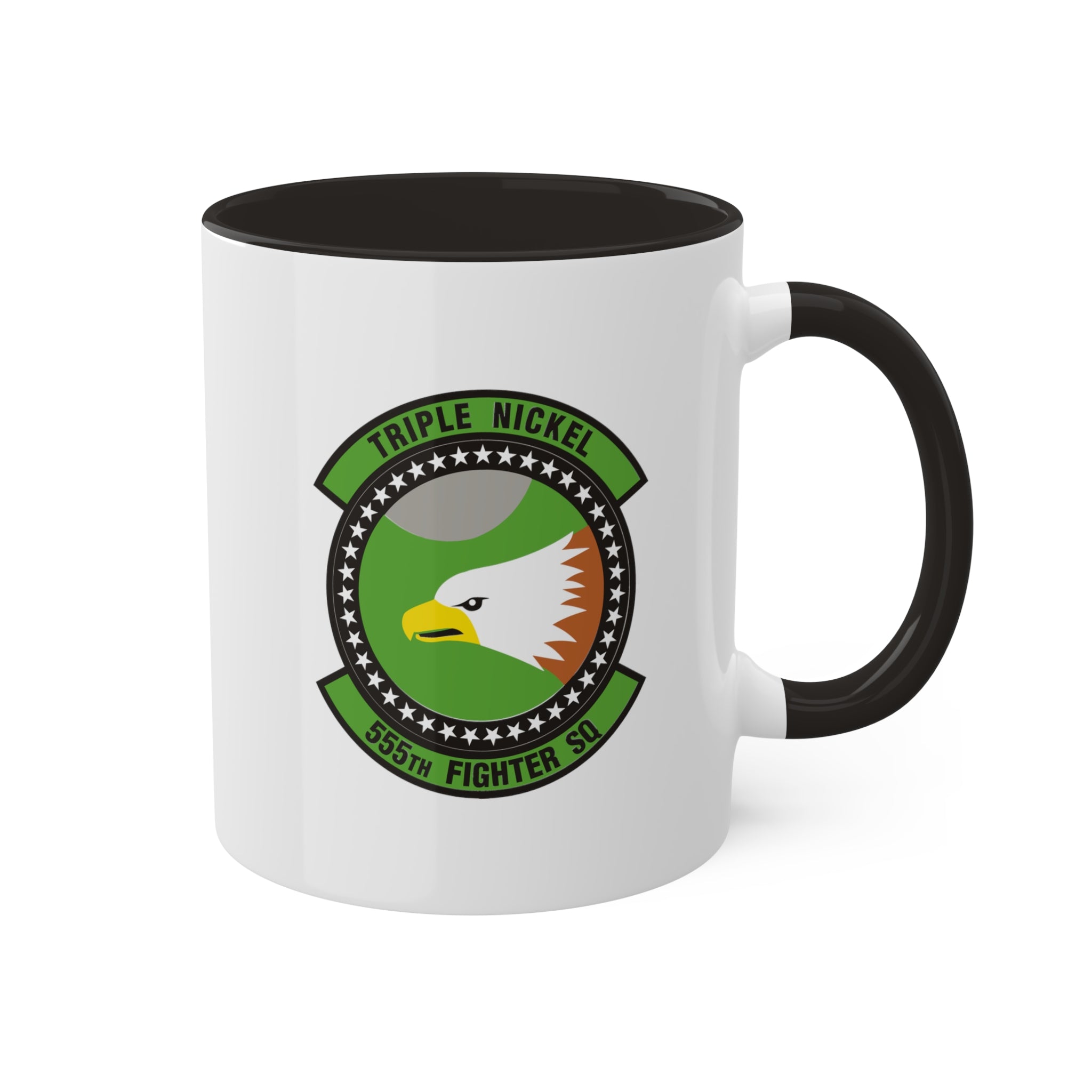 555th Fighter Squadron 10oz. Coffee Mug, USAF Fighter Squadron flying the F-16 Fighting Falcon