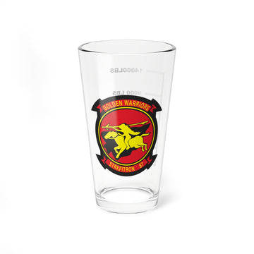 VFA-87 Golden Warriors Fuel Low Pint Glass