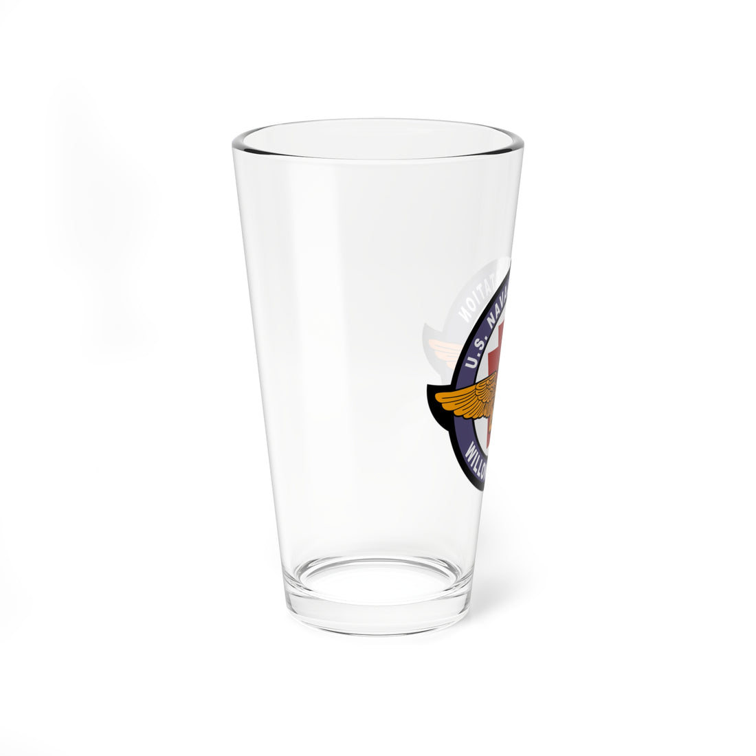 Naval Air Station Willow Grove Pint Glass, US Navy Air Station, later Joint Reserve Base