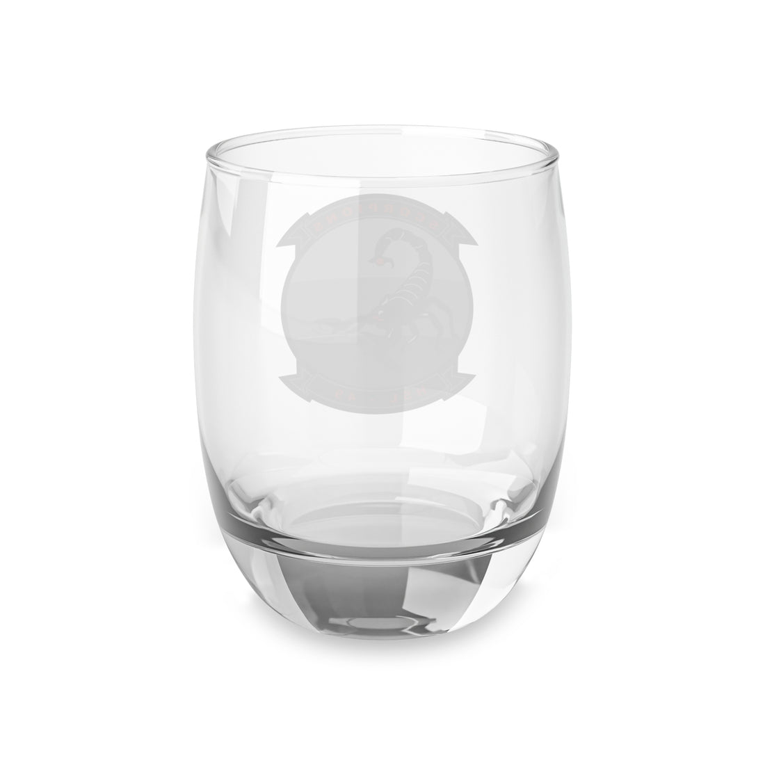 HSL-49 Scorpions Black Logo Whiskey Glass