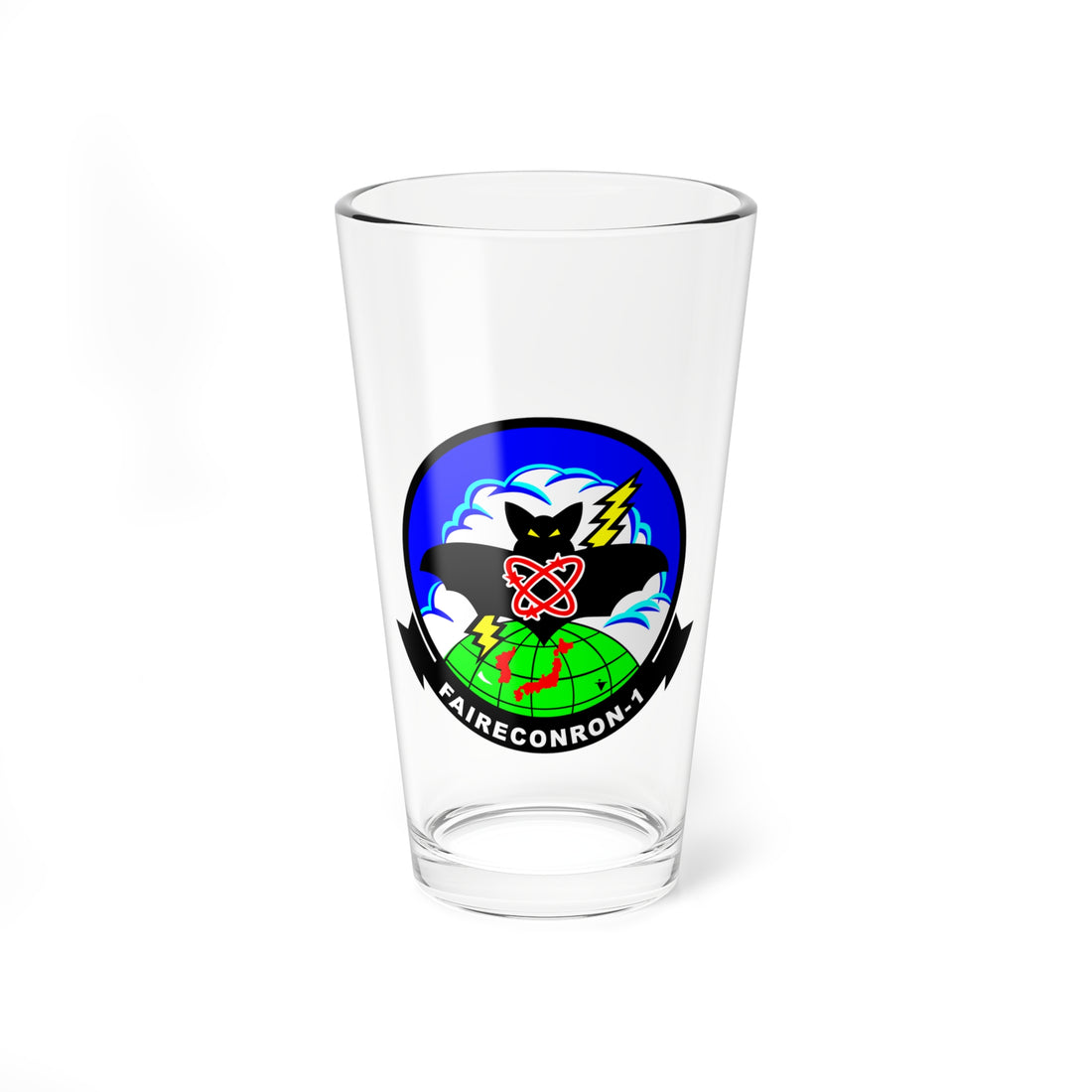 VQ-1 Legacy Logo World Watchers Aircrewman Pint Glas