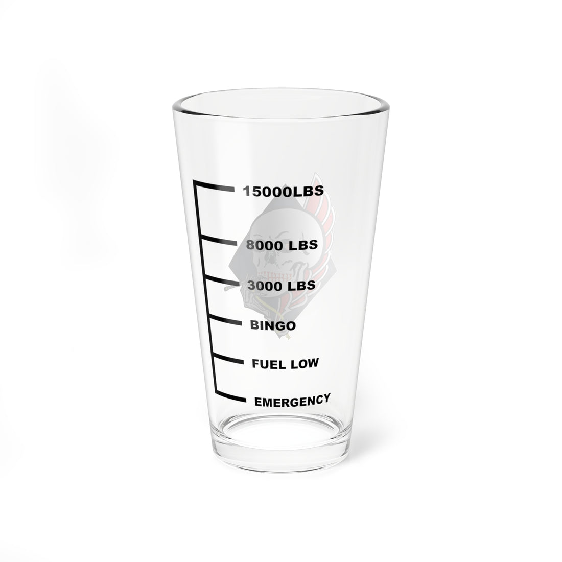 VA-34 "Blue Blasters" Fuel Low Pint Glass