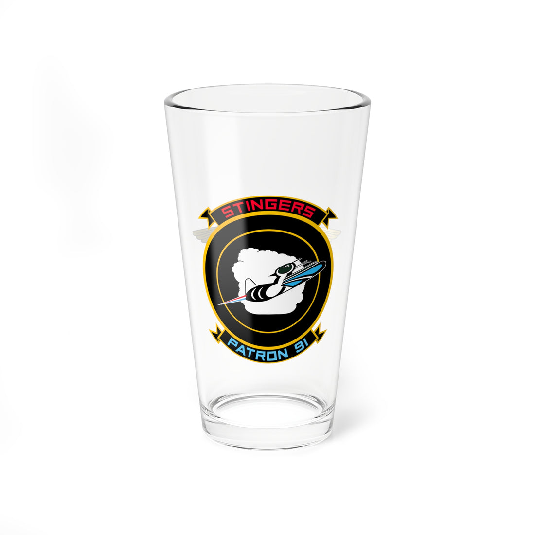 VP-91 Stingers NFO Pint Glass 16oz