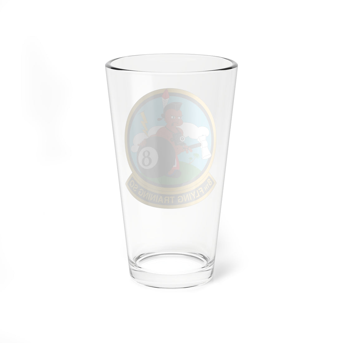 8th Flying Training Squadron Pint Glass 16oz