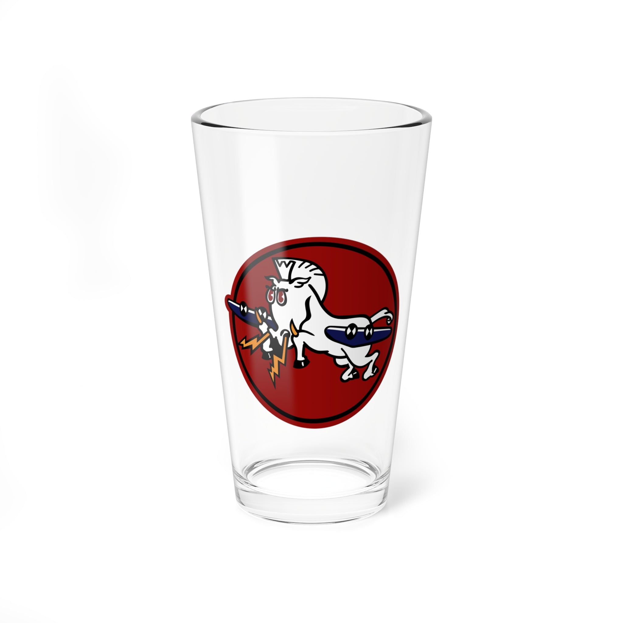 532nd Bomb Group Pint Glass, US AAF Bomb group under the 8th Air Force during WWII