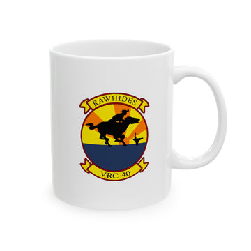 VRC-40 "Rampant Raiders" Aircrew Coffee Mug - Navy Fleet Logistic Support Squadron - Shop Hippysgoodness