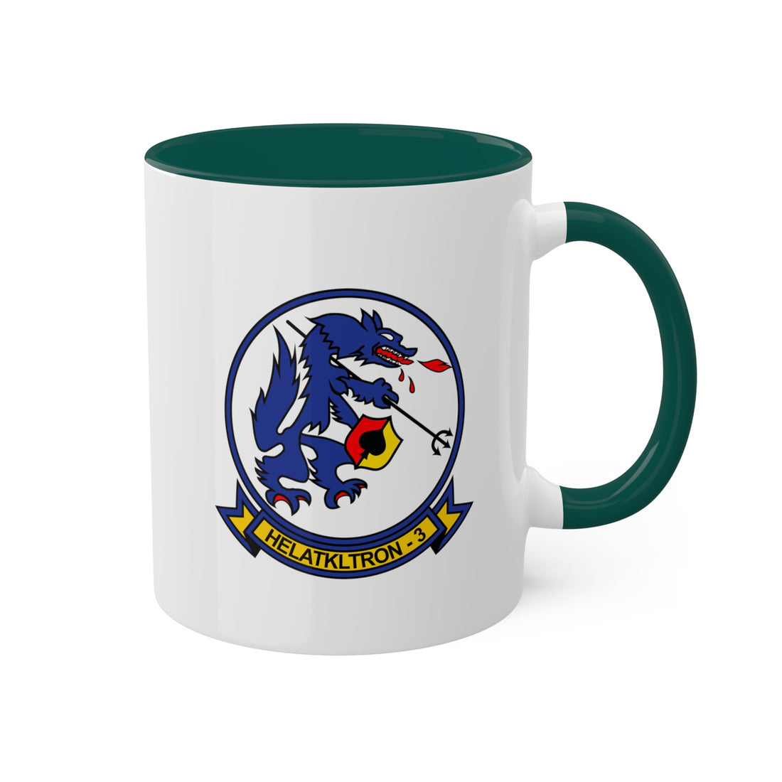 HA(L)-3 "Seawolves" Combat Aircrewman 10oz. Mug, Navy Helicopter Attack Squadron flying the H-1 - Shop at Hippy's Goodness
