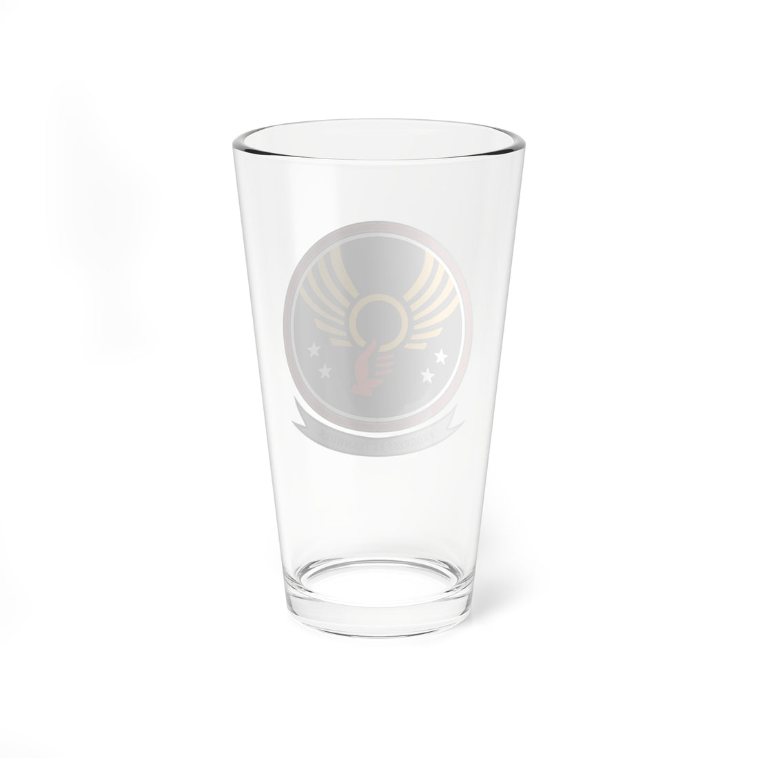 USAF 4th CES Pint Glass - USAF Civil Engineer Squadron - Shop at Hippy's Gooodness