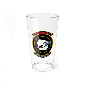 VP-91 Stingers Aircrewman Pint Glass 16oz