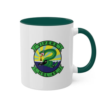 HSL-48 "Vipers" -no wings- Coffee Mug, Navy Helicopter ASW Squadron Light flying the SH-60B Seahawk - Shop at Hippy's Goodness