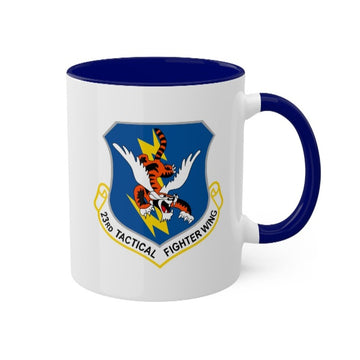 23rd Tactical Fighter Wing 10oz. Mug, USAF, Fighter Wing flying the A-10 Thunderbolt II and C-130 Hercules