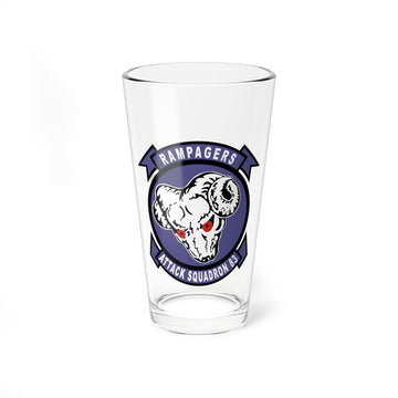 VA-83 Rampagers Aviator Pint Glass