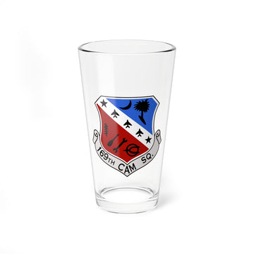 169th CAM Sq Pint Glass, USAF Consolidate Aircraft Maintenance Squadron