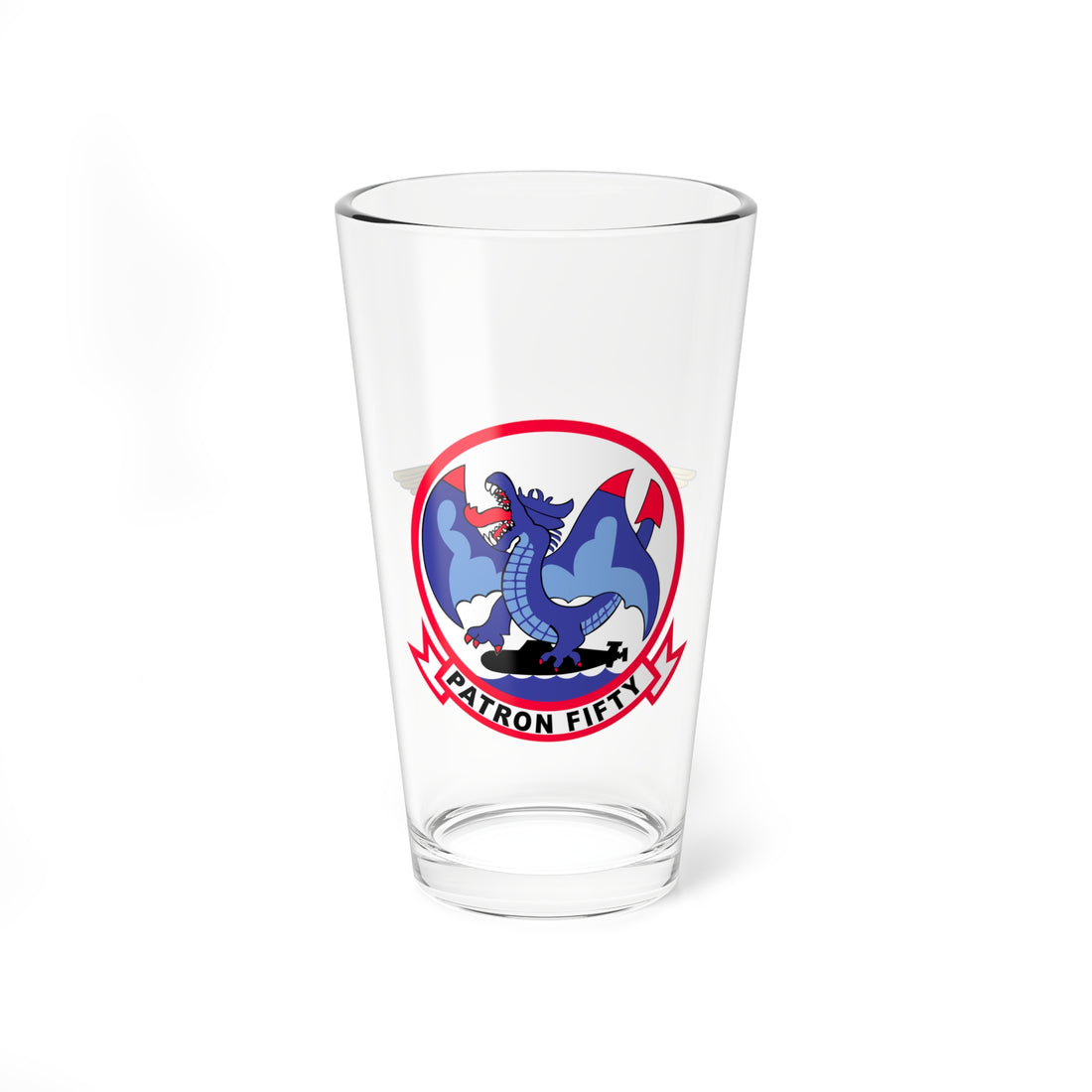 VP-50 Blue Dragons NFO Pint Glass 16oz