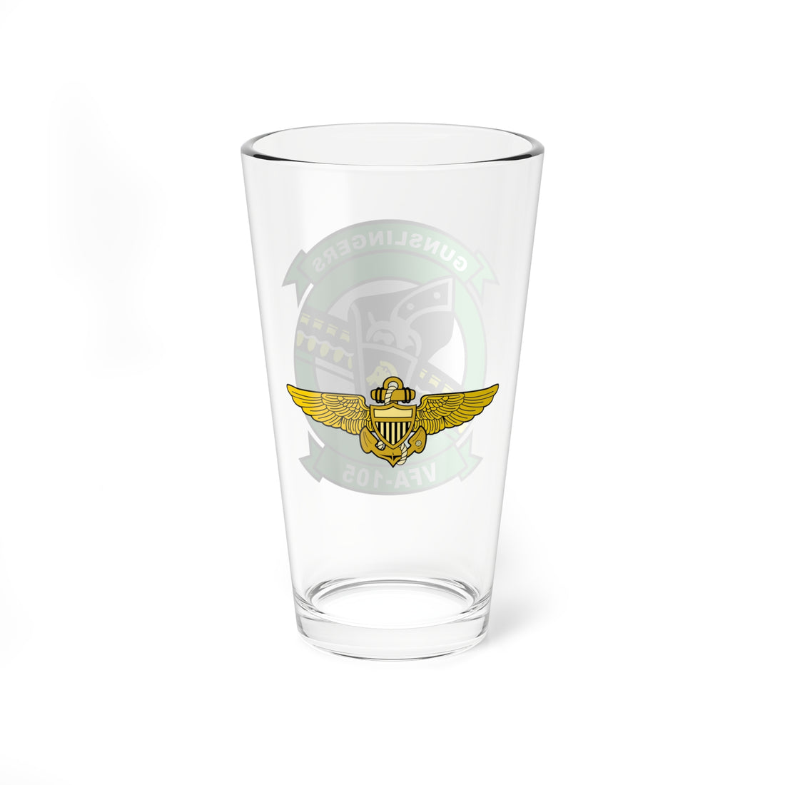 VFA-105 Gunslingers Aviator Pint Glass