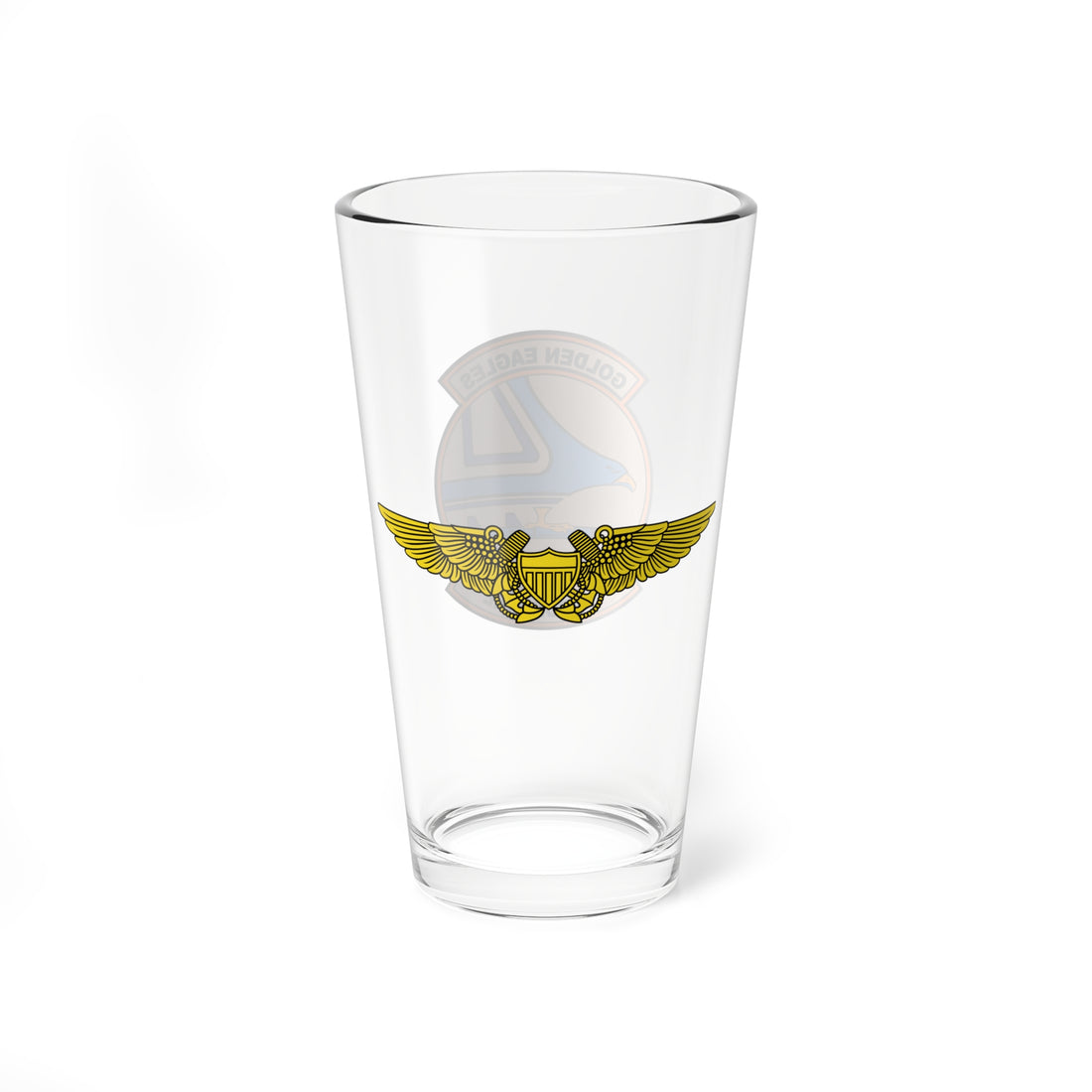 VP-9 Golden Eagles NFO Pint Glass, Navy Maritime Patrol Squadron Flying the P-3 Orion - Shop at Hippy's Goodness