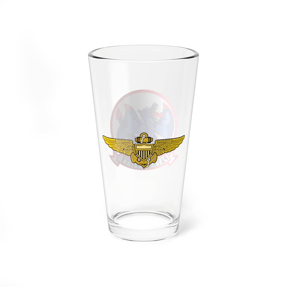 VP-50 Blue Dragons Aviator Pint Glass 16oz