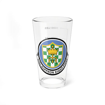 HS/HC-85 "Golden Gaters" Fuel Low Pint Glass, Helicopter Antisubmarine Squadron Naval Aviation, Wings, Veteran, Helicopter, SH-3
