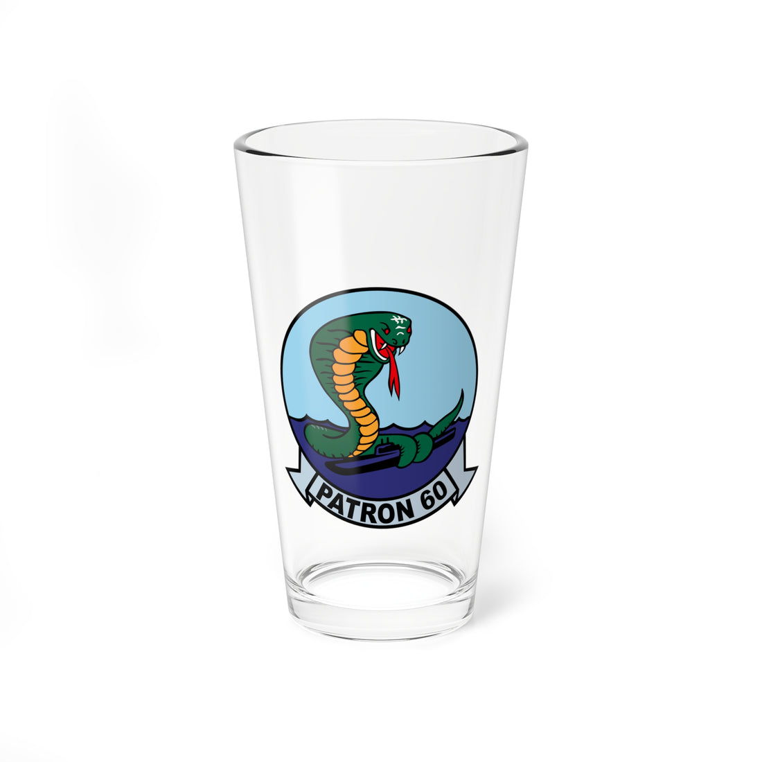 VP-60 Cobras Pint Glass 