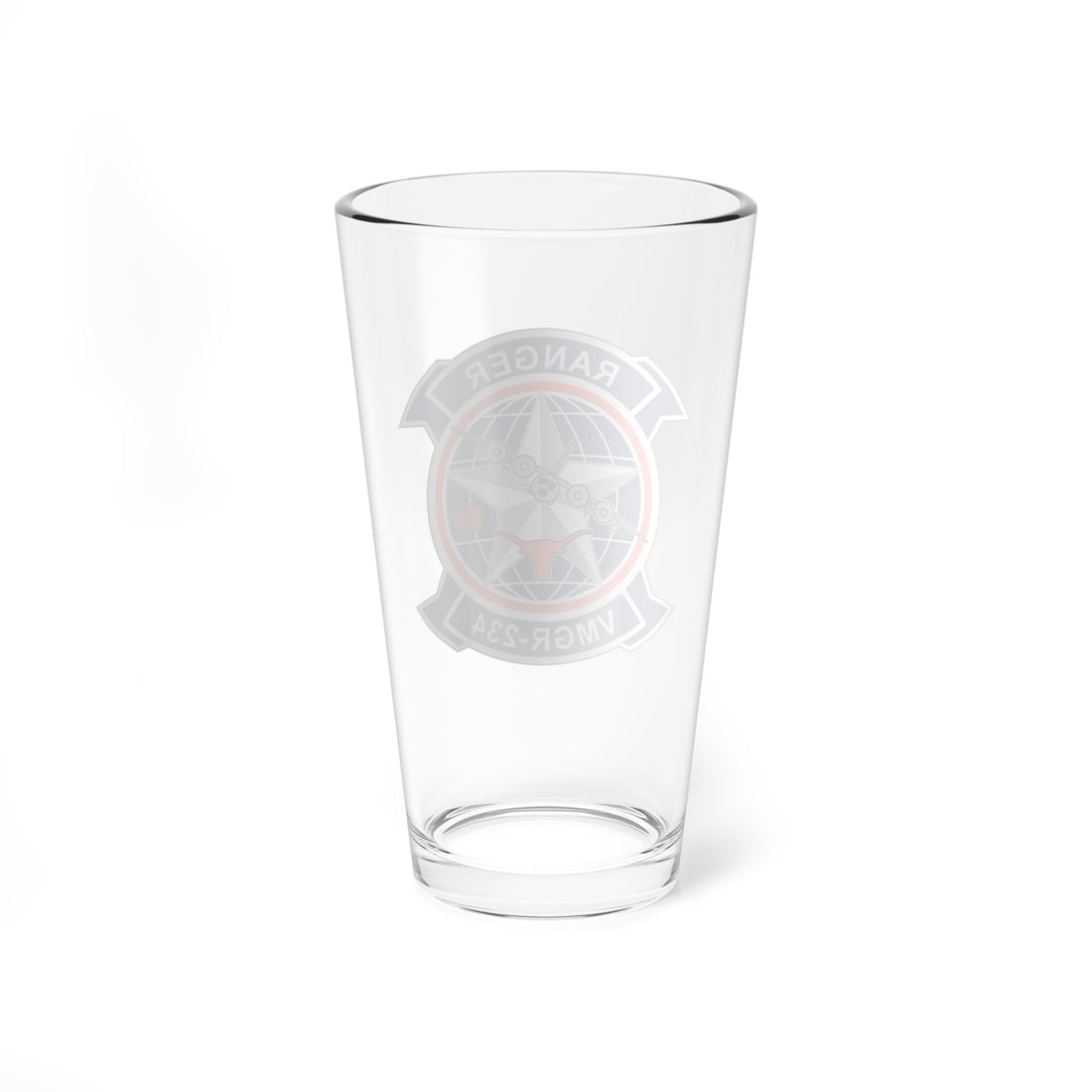 VMGR-234 "Rangers" Pint Glass, Marine Aerial Refueling Squadron Flying the KC-130 - Shop at Hippy's Goodness