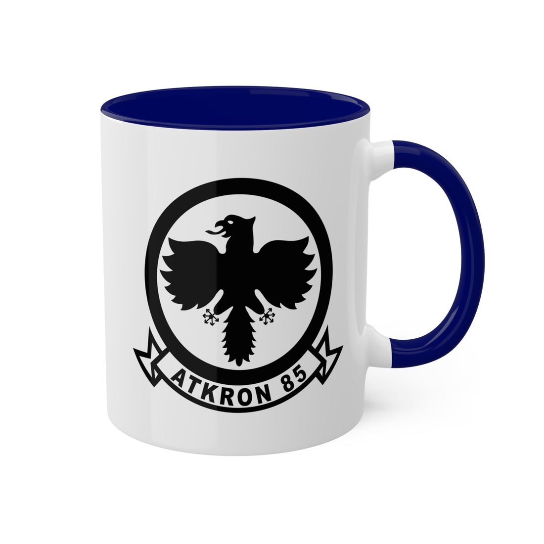 VA-85 "Black Falcons" Aviator Mug, Navy Attack Squadron flying the A-6 Intruder - Shop at Hippy's Goodness