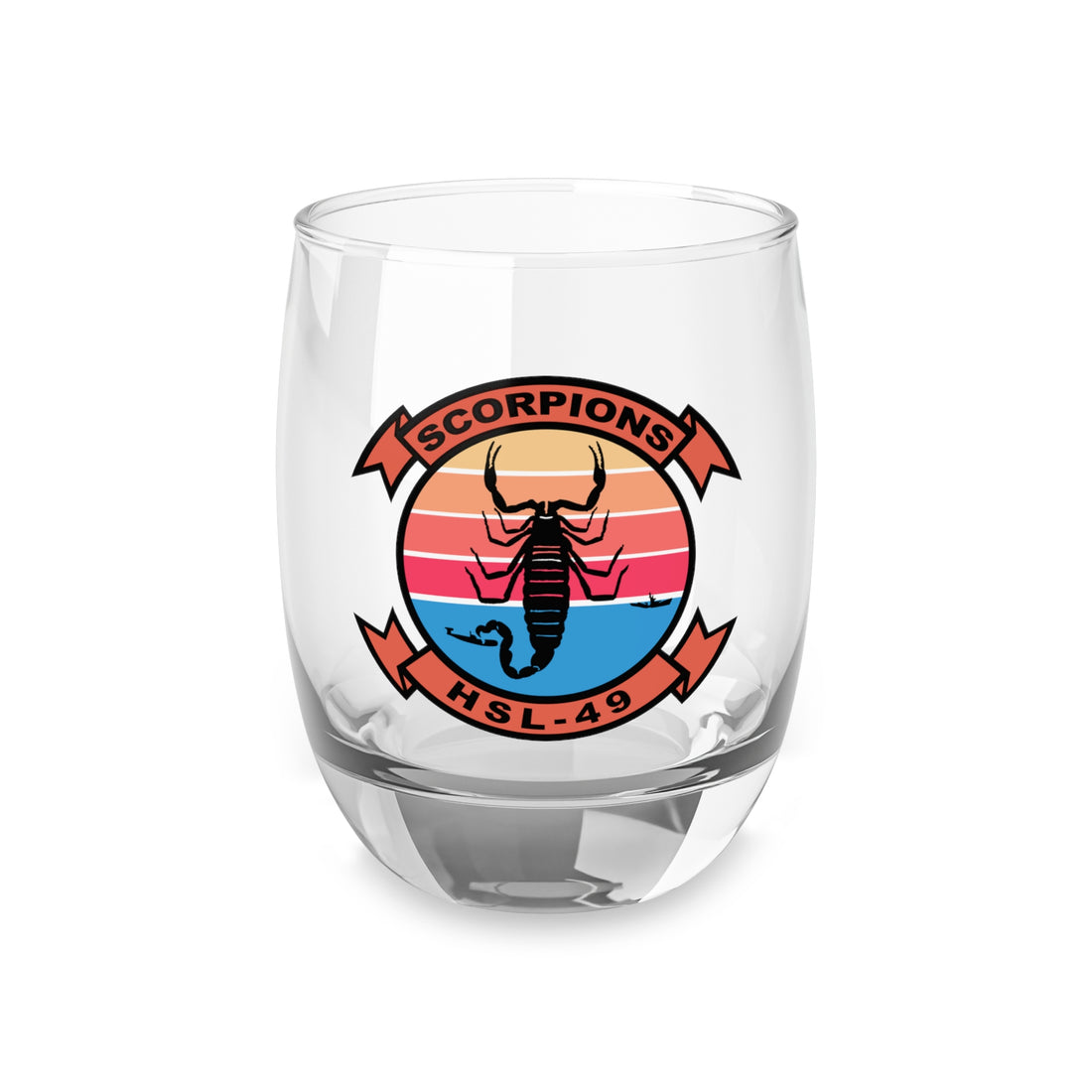 HSL-49 Scorpions Whiskey Glass